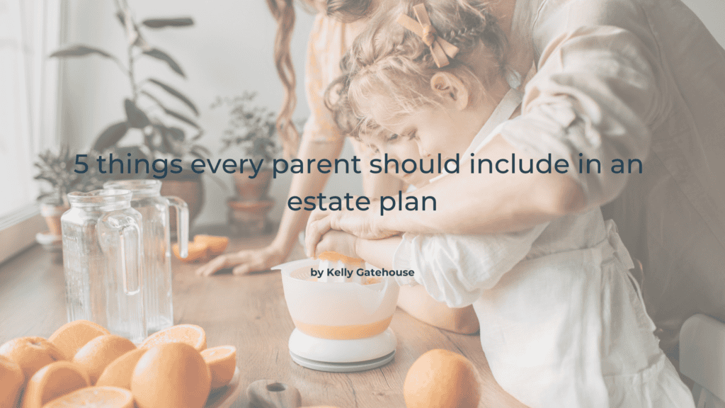 Mother and two kids | Featured image of the 5 things every parent should include in an estate plan blog page